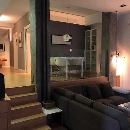 Loft Las Arenas Getxo Junto Puente Colgante Bilbao Buitenkant foto