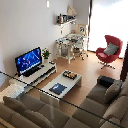 Loft Las Arenas Getxo Junto Puente Colgante Bilbao Buitenkant foto